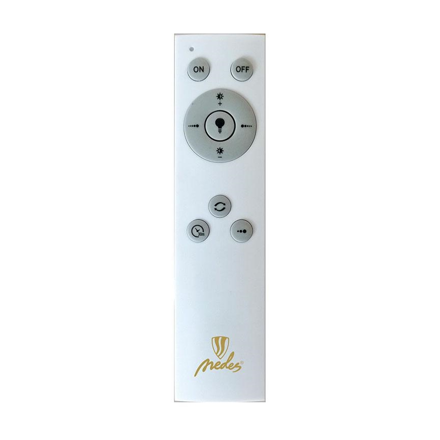 LED Pritemdomas lubinis šviestuvas OPAL LED/36W/230V 3000-6500K diametras 40 cm + nuotolinio valdymo pultas
