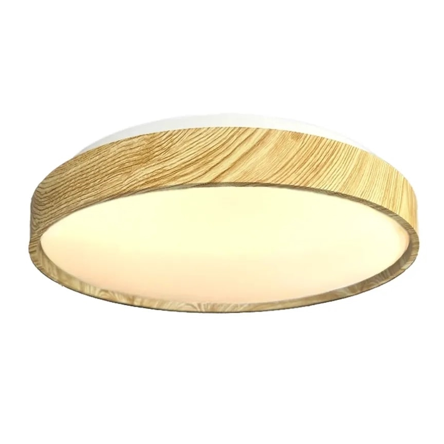 LED Pritemdomas lubinis šviestuvas OPAL LED/48W/230V 3000-6500K diametras 49,9 cm + nuotolinio valdymo pultas