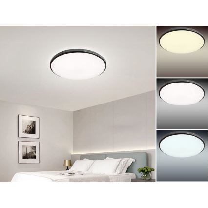 LED Pritemdomas lubinis šviestuvas OPAL LED/50W/230V + nuotolinio valdymo pultas