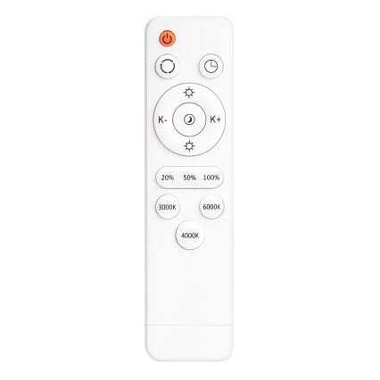 LED Pritemdomas lubinis šviestuvas PIRIUS LED/80W/230V + Nuotolinio valdymo pultas