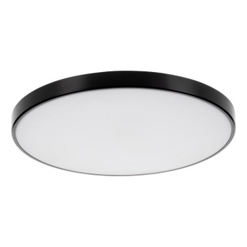 LED Pritemdomas lubinis šviestuvas PLAFON LED/20W/230V 3000-6500K Wi-Fi juoda