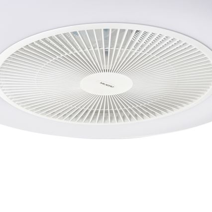 LED Pritemdomas lubinis šviestuvas su ventiliatoriumi ARIA LED/38W/230V 3000-6000K baltas + valdymo pultas