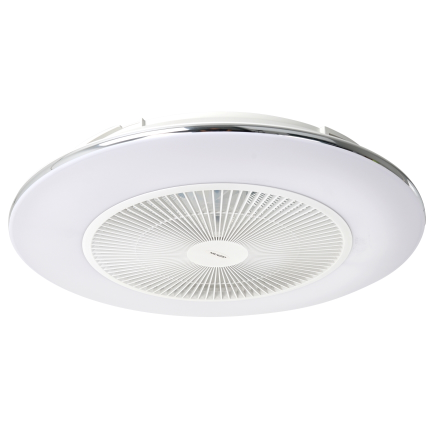LED Pritemdomas lubinis šviestuvas su ventiliatoriumi ARIA LED/38W/230V 3000-6000K baltas + valdymo pultas