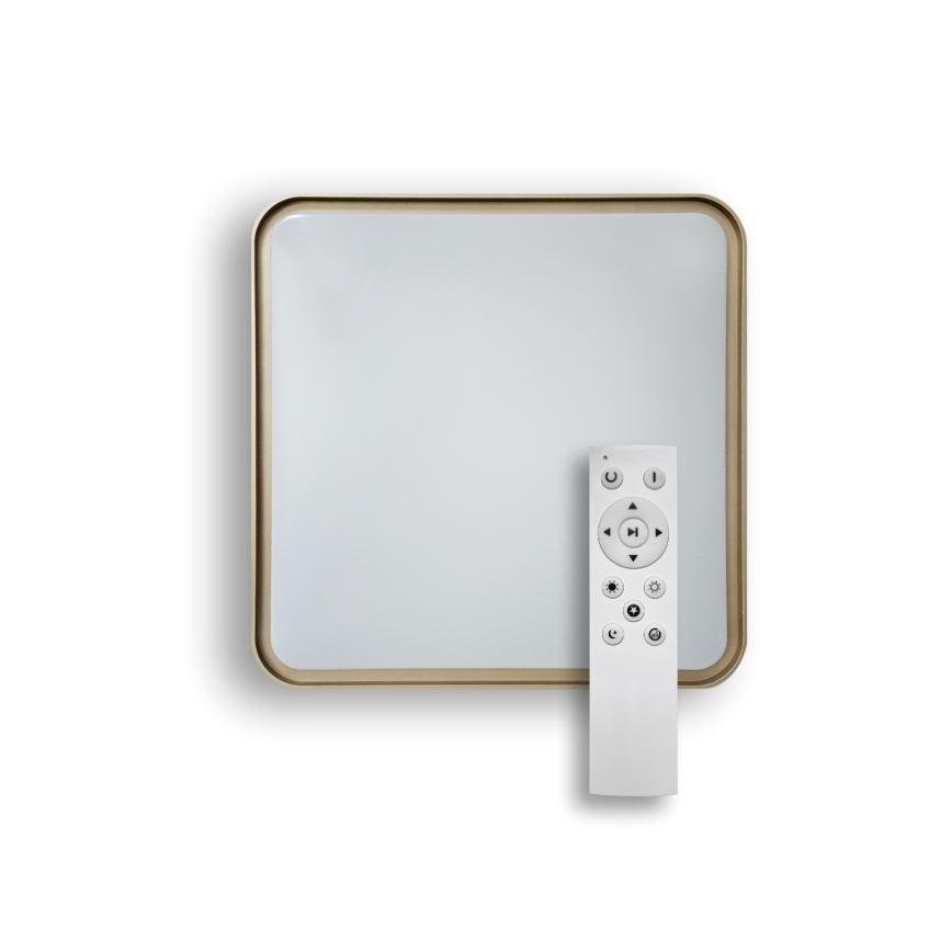 LED Pritemdomas lubinis šviestuvas UNA LED/60W/230V 2700-6500K 50x50 cm + nuotolinio valdymo pultas