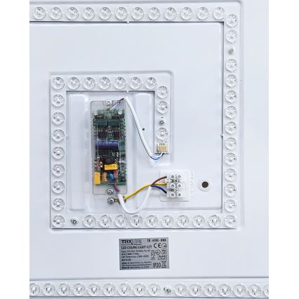 LED Pritemdomas lubinis šviestuvas UNA LED/60W/230V 2700-6500K 50x50 cm + nuotolinio valdymo pultas