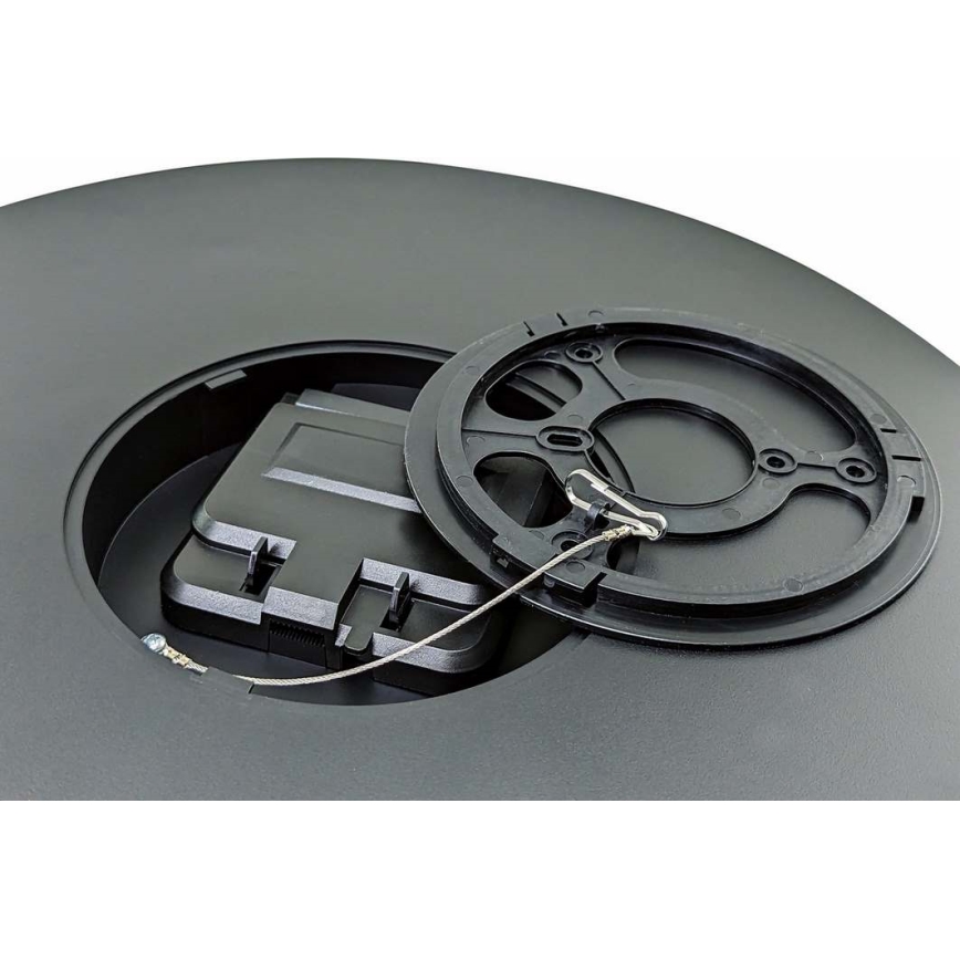 LED pritemdomas lubinis vonios šviestuvas VARIO LUMO LED/22/32W/230V 3000/4000/5700K diametras 41 cm IP44 juoda