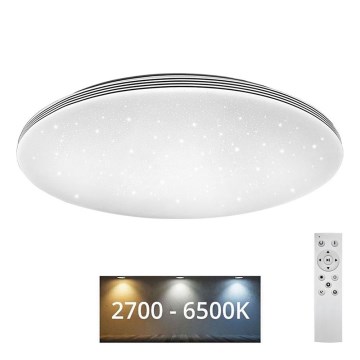 LED Pritemdomas lubinis šviestuvas VENTA LED/36W/230V 2700-6500K diametras 48 cm + nuotolinio valdymo pultas