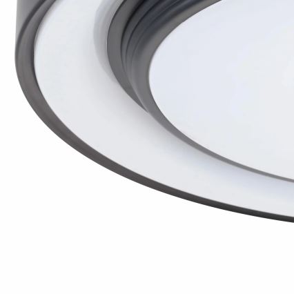 LED pritemdomas lubinis vonios šviestuvas ZYGMUNT LED/72W/230V diametras 48,5 cm 3000-6000K IP44 + nuotolinio valdymo pultas