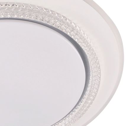 LED pritemdomas lubinis vonios šviestuvas ADELA LED/72W/230V diametras 48 cm 3000-6000K IP44 + nuotolinio valdymo pultas