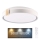 LED pritemdomas lubinis vonios šviestuvas ARLETTA LED/48W/230V diametras 38 cm 3000-6000K IP44 + nuotolinio valdymo pultas