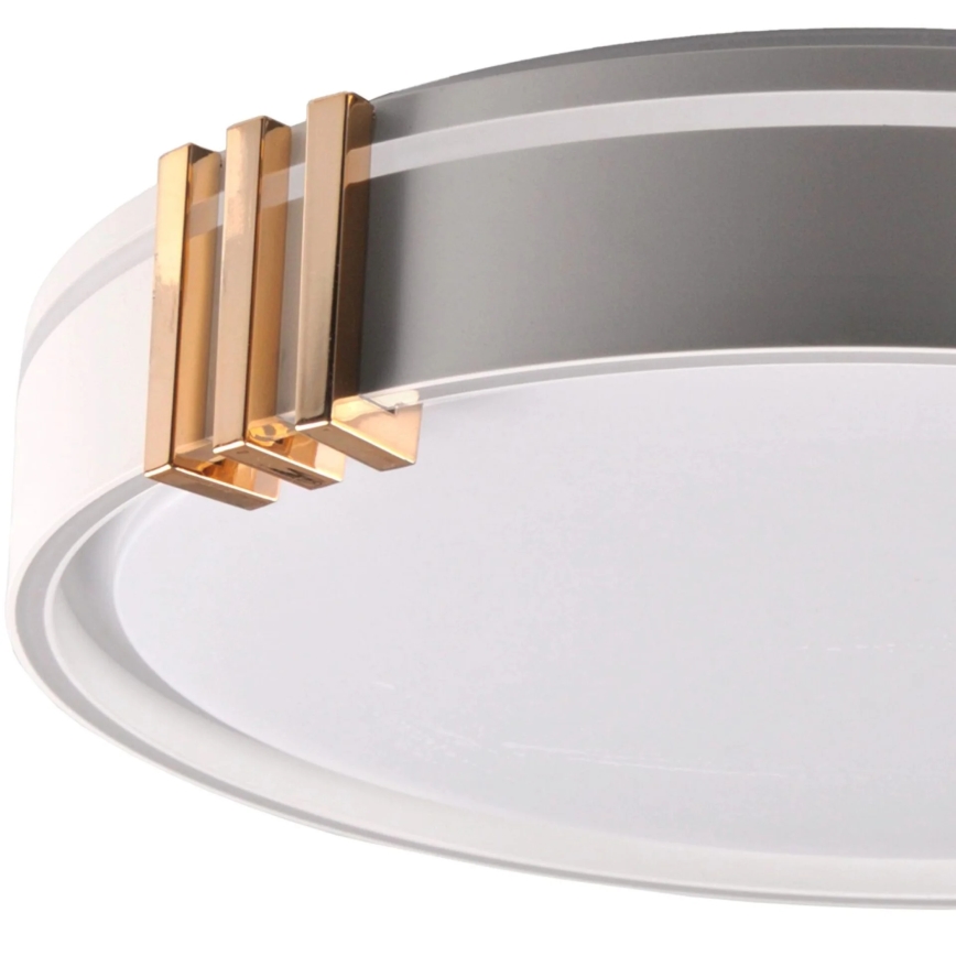 LED pritemdomas lubinis vonios šviestuvas ARLETTA LED/48W/230V diametras 38 cm 3000-6000K IP44 + nuotolinio valdymo pultas