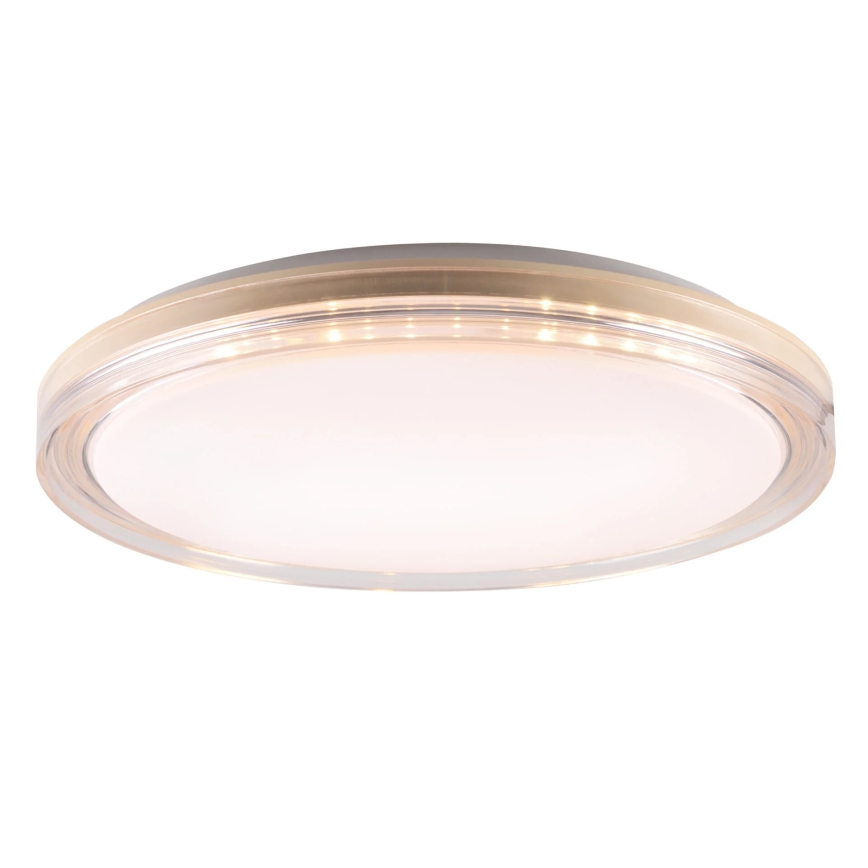 LED pritemdomas lubinis vonios šviestuvas CASSANDRA LED/72W/230V diametras 49 cm 3000-6000K IP44 + nuotolinio valdymo pultas
