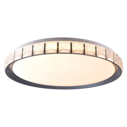 LED pritemdomas lubinis vonios šviestuvas NINA LED/72W/230V diametras 49 cm 3000-6000K IP44 + nuotolinio valdymo pultas