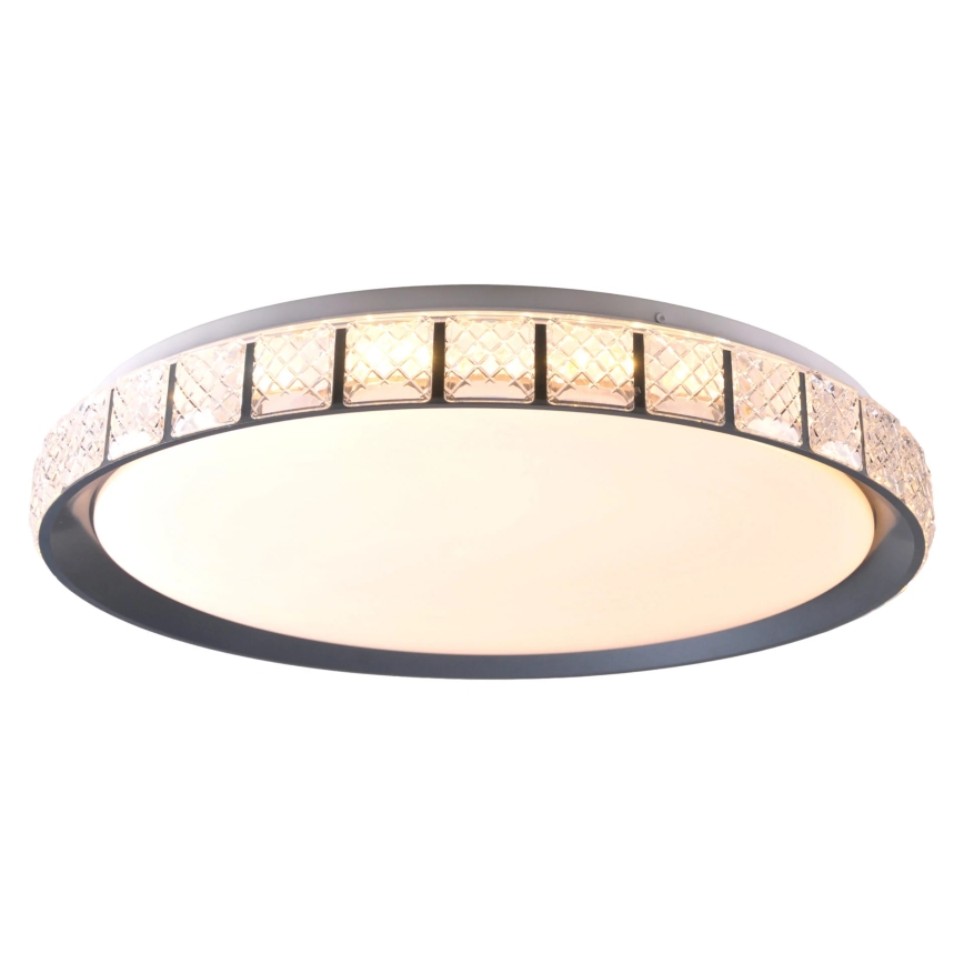 LED pritemdomas lubinis vonios šviestuvas NINA LED/72W/230V diametras 49 cm 3000-6000K IP44 + nuotolinio valdymo pultas