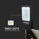 LED pritemdomas hibridinis saulės energijos gatvės šviestuvas LED/50W/230V 4000K IP65 50000 mAh + nuotolinio valdymo pultas