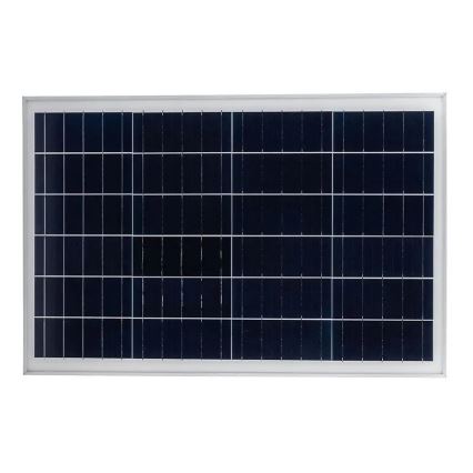LED Pritemdomas saulės gatvės lempa LED/50W/6,4V 6000K IP65 50000 mAh + nuotolinio valdymo pultas