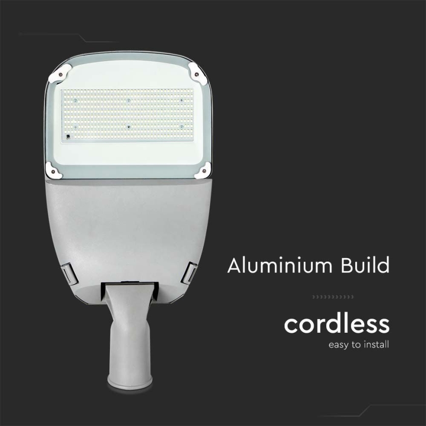 LED Pritemdomas saulės gatvės lempa SAMSUNG CHIP LED/50W/6,4V 6000K IP65 30000 mAh + nuotolinio valdymo pultas
