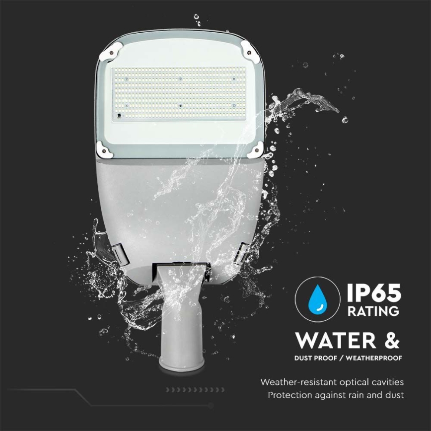 LED Pritemdomas saulės gatvės lempa SAMSUNG CHIP LED/50W/6,4V 6000K IP65 30000 mAh + nuotolinio valdymo pultas