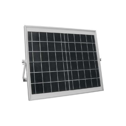 LED Pritemdomas saulės gatvės lempa SAMSUNG CHIP LED/50W/6,4V 6000K IP65 30000 mAh + nuotolinio valdymo pultas