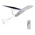 LED Pritemdomas saulės gatvės lempa SAMSUNG CHIP LED/50W/6,4V 4000K IP65 30000 mAh + nuotolinio valdymo pultas