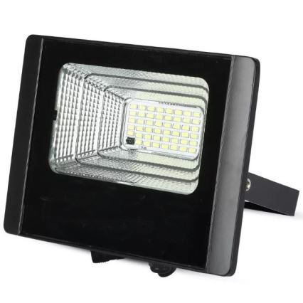 LED Pritemdomas saulės prožektorius LED/12W/3,2V 6000K IP65 5000 mAh + nuotolinio valdymo pultas