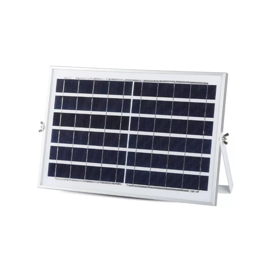 LED Pritemdomas saulės prožektorius LED/12W/3,2V 6000K IP65 5000 mAh + nuotolinio valdymo pultas