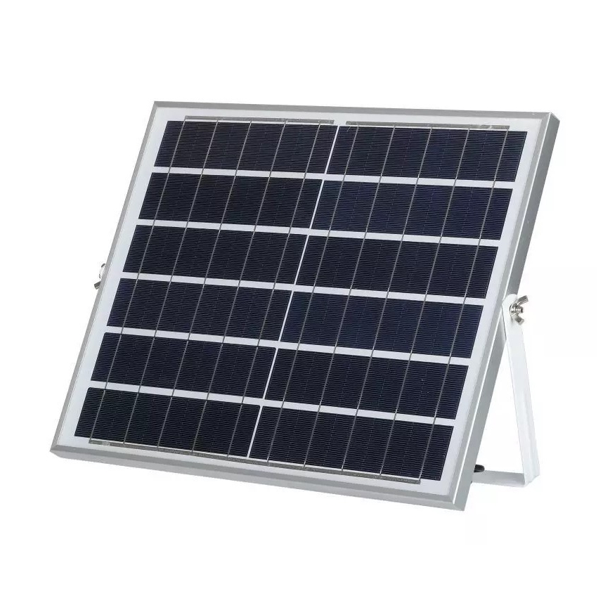 LED Pritemdomas saulės prožektorius LED/16W/3,2V 4000K IP65 10000 mAh + nuotolinio valdymo pultas