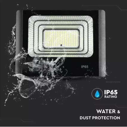 LED Pritemdomas saulės prožektorius LED/16W/3,2V 4000K IP65 10000 mAh + nuotolinio valdymo pultas