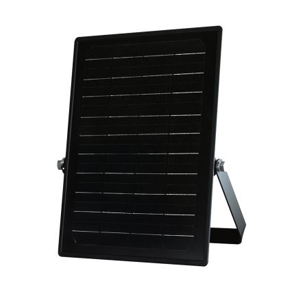 LED Pritemdomas saulės prožektorius su jutikliu LED/10W/3,7V 4000/6000K IP65 + nuotolinio valdymo pultas