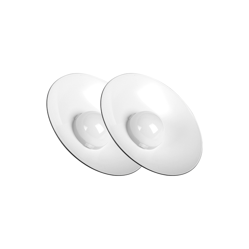 LED Pritemdomas saulės Sietynas ant stygos 2xLED/1,8W/3,7V IP44 6500K 2400 mAh + nuotolinio valdymo pultas