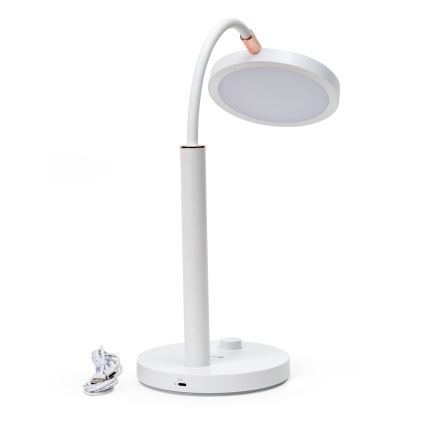 LED pritemdomas stalinis šviestuvas AURA LED/10W/230V 3700/4200K CRI 97 balta