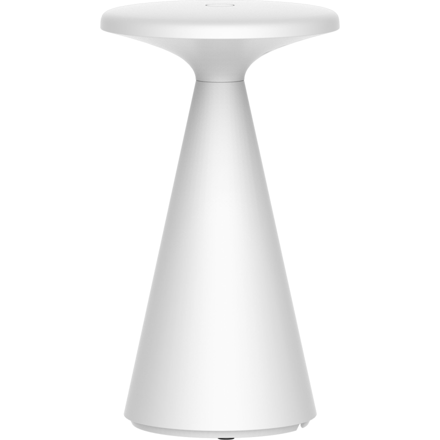 LED šviesos reguliavimas jutiklinė lauko Stalinis šviestuvas PAROS LED/1,8W/5V USB 1800 mAh IP44 balta