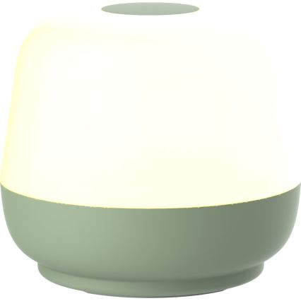 LED Pritemdomas jutiklinis lauko stalinis šviestuvas SAMBA LED/1,2W/5V USB 1200 mAh IP44 žalia