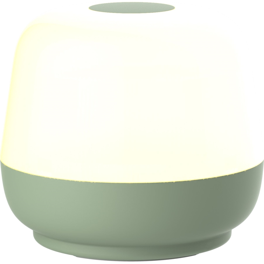 LED Pritemdomas jutiklinis lauko stalinis šviestuvas SAMBA LED/1,2W/5V USB 1200 mAh IP44 žalia