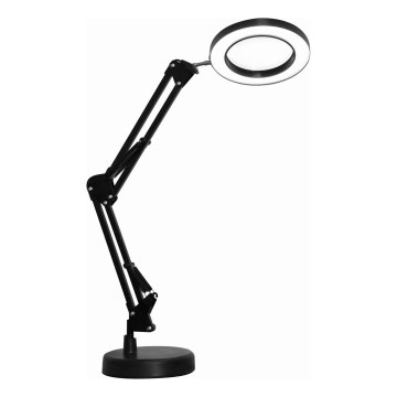 LED pritemdomas stalinis šviestuvas su padidinamuoju stiklu LED/10W/230V 3000/4500/6000K