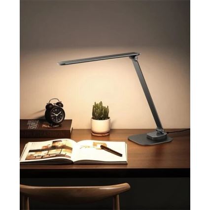 LED pritemdomas stalinis šviestuvas Su USB LED/7,5W/230V 3000K/4000K/5500K antracitas