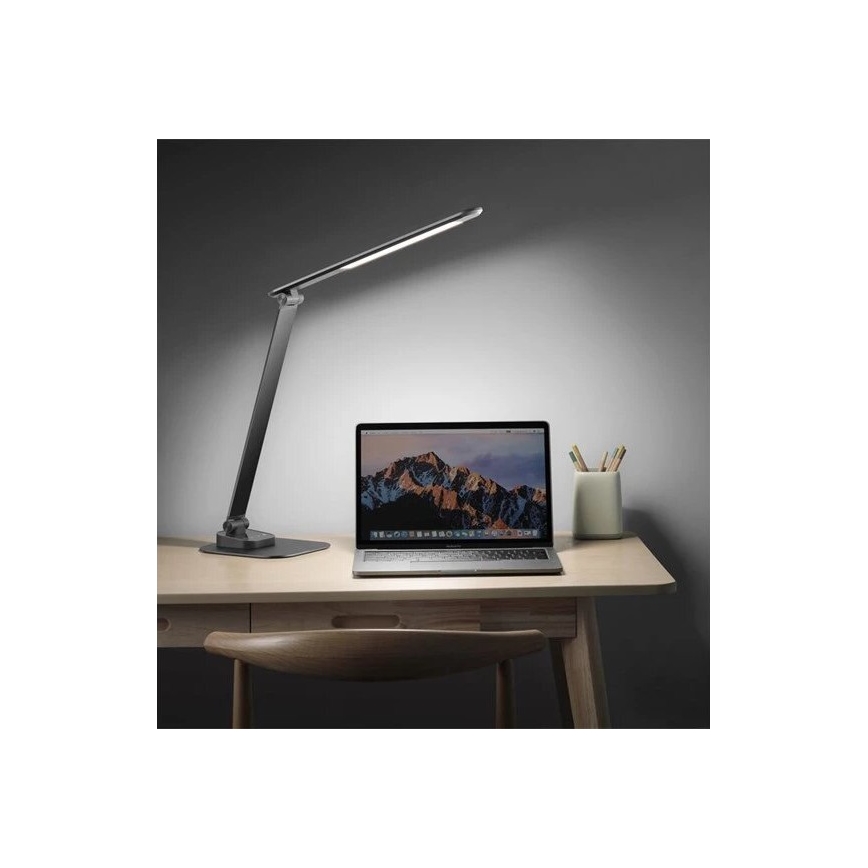 LED pritemdomas stalinis šviestuvas Su USB LED/7,5W/230V 3000K/4000K/5500K antracitas
