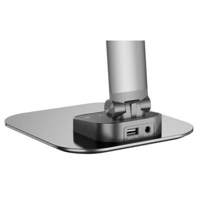 LED pritemdomas stalinis šviestuvas Su USB LED/7,5W/230V 3000K/4000K/5500K antracitas