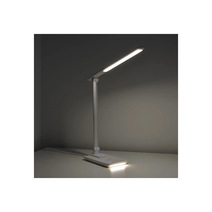 LED pritemdomas stalinis šviestuvas Su USB LED/9W/230V 3000K/4000K/5500K balta