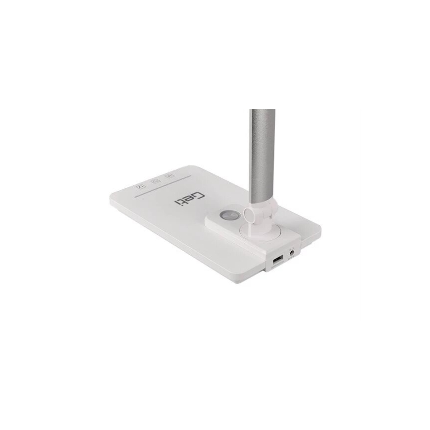 LED pritemdomas stalinis šviestuvas Su USB LED/9W/230V 3000K/4000K/5500K balta