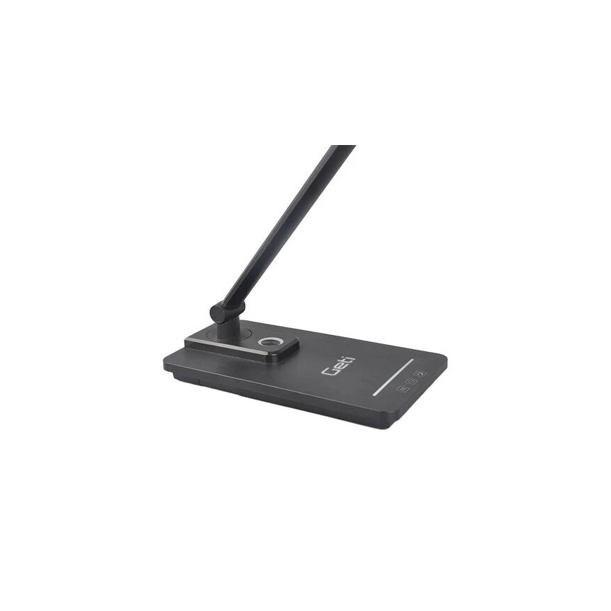 LED pritemdomas stalinis šviestuvas Su USB LED/9W/230V 3000K/4000K/5500K juoda