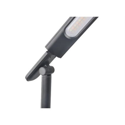 LED pritemdomas stalinis šviestuvas Su USB LED/9W/230V 3000K/4000K/5500K juoda