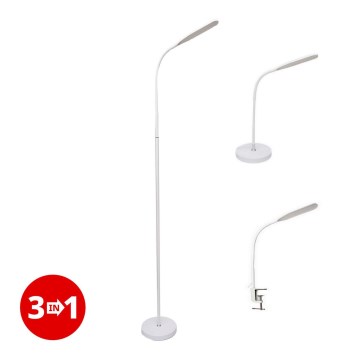 LED Pritemdomas šviestuvas 3in1 LED/10W/230V 3000/4000/6000K CRI 90 balta