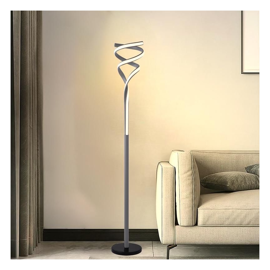 LED pritemdomas toršeras LED/50W/230V 3000-6500K pilka + nuotolinio valdymo pultas