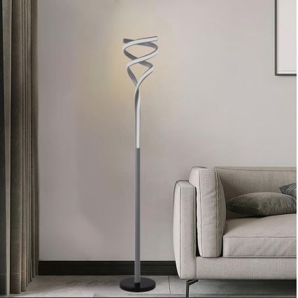 LED pritemdomas toršeras LED/50W/230V 3000-6500K pilka + nuotolinio valdymo pultas