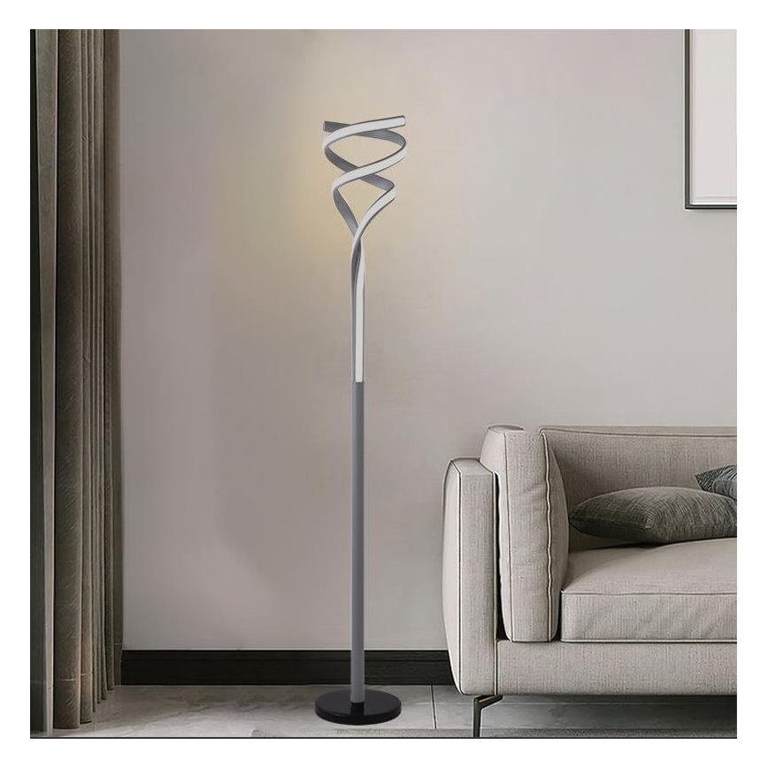 LED pritemdomas toršeras LED/50W/230V 3000-6500K pilka + nuotolinio valdymo pultas