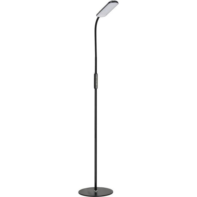 LED pritemdomas toršeras TEILO LED/10W/230V 3000/4000/6500K juoda + nuotolinio valdymo pultas