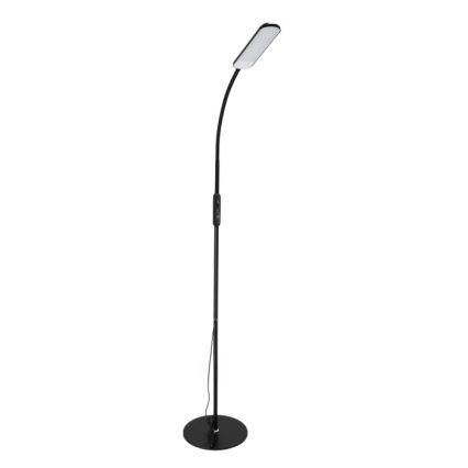 LED pritemdomas toršeras TEILO LED/10W/230V 3000/4000/6500K juoda + nuotolinio valdymo pultas