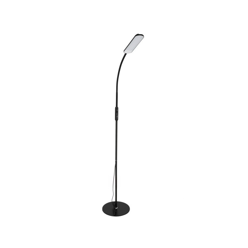 LED pritemdomas toršeras TEILO LED/10W/230V 3000/4000/6500K juoda + nuotolinio valdymo pultas
