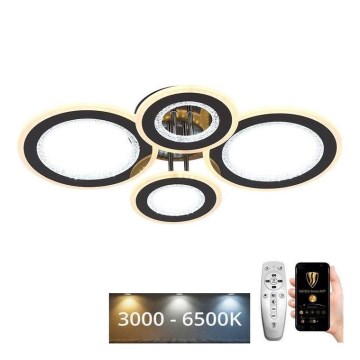 LED Pritemdomas tvirtinamas sietynas LED/100W/230V 3000-6500K + nuotolinio valdymo pultas
